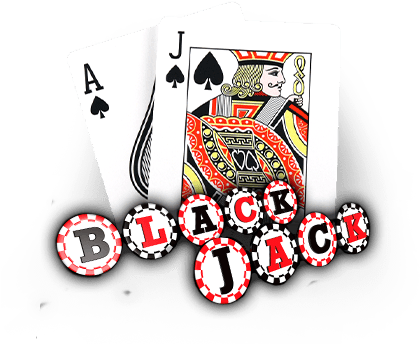 Blackjack cards and chips