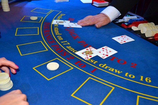 Blackjack cards Dealer